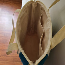 Load image into Gallery viewer, CC Mini Linda Tote - Turquoise Canvas