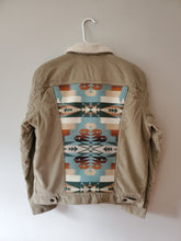 Load image into Gallery viewer, Size Medium - Beige Corduroy Sherpa Jacket