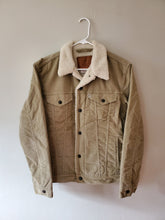 Load image into Gallery viewer, Size Medium - Beige Corduroy Sherpa Jacket