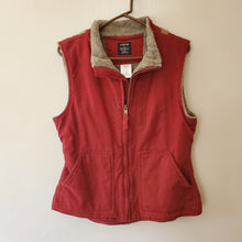 Load image into Gallery viewer, Women's Medium - Custom Canvas Sherpa Vest