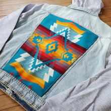 Load image into Gallery viewer, Women's 2X - Custom Denim Sweatshirt Jacket