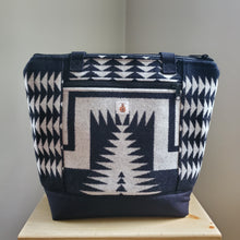 Load image into Gallery viewer, Mini Linda Tote Bag - Black Canvas
