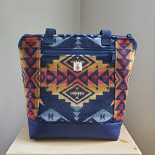 Load image into Gallery viewer, Mini Linda Tote Bag - Navy Canvas