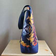 Load image into Gallery viewer, Mini Linda Tote Bag - Navy Canvas