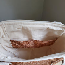 Load image into Gallery viewer, Mini Linda Tote Bag - Natural Canvas