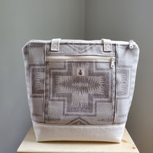 Load image into Gallery viewer, Mini Linda Tote Bag - Natural Canvas