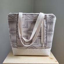 Load image into Gallery viewer, Mini Linda Tote Bag - Natural Canvas