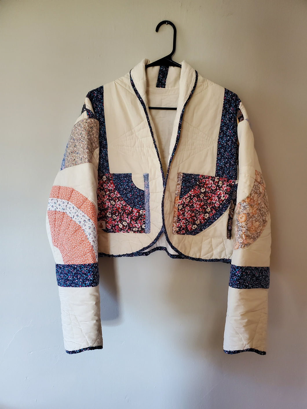 LARGE Quilt Coat - Cropped Length