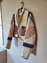 Load image into Gallery viewer, LARGE Quilt Coat - Cropped Length
