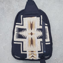 Load image into Gallery viewer, Madison Sling Bag - Black Harding

